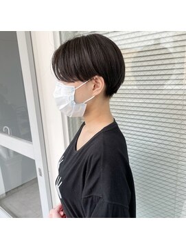 ミント(mint) ハンサムショート/大人ショート/暗髪グレー