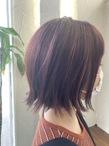 ヘアスタジオ ブリエ(HAIR STUDIO BRILLER)&nbsp;2021 ショート ピンク