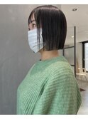 【YOKE】ミニボブ切りっぱなしボブ