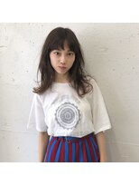 トゥーリ 薬院店(tuuli)&nbsp;tuuli miyu ショコラベージュセミロング/20代30代40代50代