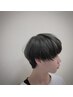 【スパ&トリートメント&眉カット付】HAIRCUT+COLOR+縮毛矯正¥18700→¥16500