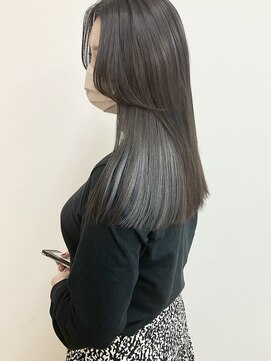 似合わせ/白髪ぼかし/インナーカラーに特化した髪質改善サロン 元住吉 武蔵小杉 パーソナルカラーにあわせた【似合わせ/髪質改善カラー】