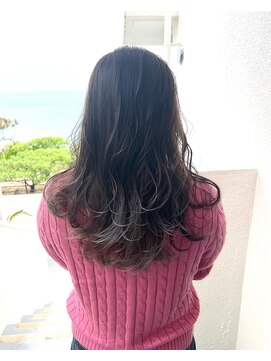 ヘアメイク ゼロ(0) ハイライトグラデーション