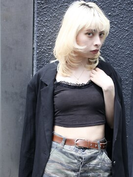 ココ 原宿(KOKO) #大人ガーリー#ダークアッシュ#ミディアムレイヤーカット