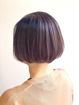 髪庵ゆかし つや感たっぷりなボブ
