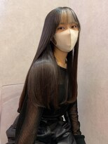 ロンドメリア 天神大名店(Lond Melia) ★小顔黒髪クラゲヘアーオリーブグレーココアベージュ髪質改善★