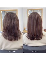 リアン 四条大宮店(Lien)&nbsp;『髪質改善』ストレートエステ（縮毛矯正）（リタッチ可）