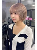 リア 大阪梅田(Ria)&nbsp;～ショートボブ ミルクティーべージュ～【Ria 大阪 梅田】