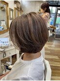 白髪ぼかし　ハイライト