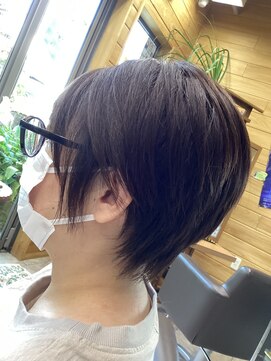 パル(PAL) 前髪ありハンサムショート