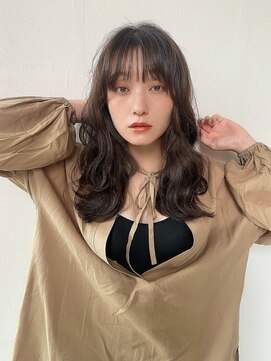 アンバー 池袋(amber) 切りっぱなしボブ/美髪/ピンクブラウン[池袋駅]