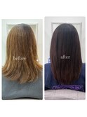 髪質改善カラーコース