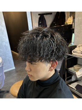 ヘアーアトリエルキナ(hair atelier LUCINA) メンズマッシュツイストスパイラルパーマ