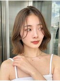 10代20代30代韓国ボブ髪質改善切りっぱなしボブ似合わせカット