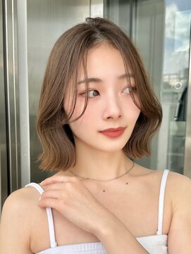 ロンドブルーム 天神大名店(Lond Bloom) 10代20代30代韓国ボブ髪質改善切りっぱなしボブ似合わせカット
