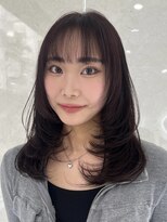 シエロビューティー(CIELO beauty) ハイライトカラーミルクティーベージュレイヤーカット