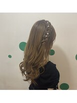 ヘアーアンドメイクアップモパ&nbsp;お呼ばれヘア