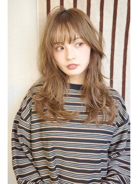 オグジュアリー 表参道(aux.) こなれたラフなレイヤースタイル