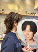 ウルフのヘアアレンジ《AKANE》