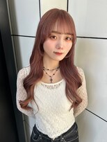 ヘアーアンドメイク ビス(HAIR&MAKE bis)&nbsp;色落ちはミルクティー！ピンクベージュ♪【唐木彩華】