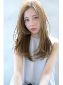 【ROSE】レイヤーカット_センターパート_髪質改善