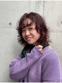 くるくるウルフパーマ☆