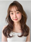 美髪ナチュラルカールうるツヤセミディ外ハネボブ結べるボブ