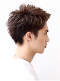 アッシュツーブロックショート