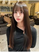 (表参道/青山/原宿/縮毛矯正/髪質改善/レイヤーカット/前髪)