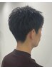 【 シンプルプラン 】メンズカット＋眉カット＋炭酸シャンプー￥6600→￥5500