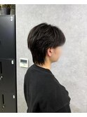 フェザーパーマ/メンズ/韓国ヘアー