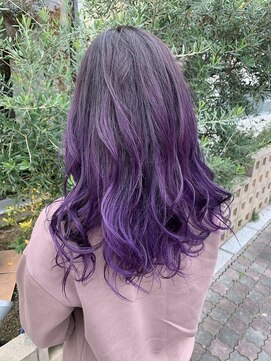 グラムアッシュ(GLAM ASH) パープルグラデーション