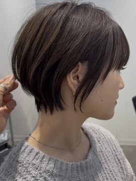 エレノア 錦糸町(Eleanor) 小顔ヘア簡単スタイリングマッシュショートニュアンスカラー