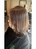ミディアムレイヤー×酸熱×髪質改善×３０代×４０代×５０代
