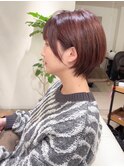 【 Ｉ. 】30代からのナチュラル前下がりショートボブ　川口