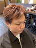 【カット、カラー＋メンズエステ】