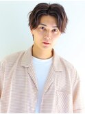 【Gallica】センターパート/ニュアンスパーマ/カルマパーマ