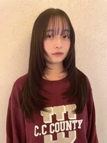 ヘアーリゾート ビッグアップ(hair resort Big up)&nbsp;韓国風レイヤーで自然に垢抜けるナチュラルヘア