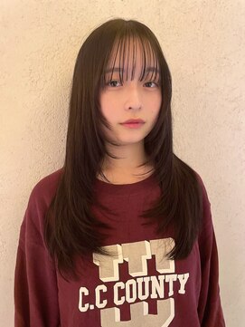 ヘアーリゾート ビッグアップ(hair resort Big up) 韓国風レイヤーで自然に垢抜けるナチュラルヘア