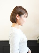 ログ(LOG)&nbsp;大人ボブ◎ナチュラルブラウン◎高松