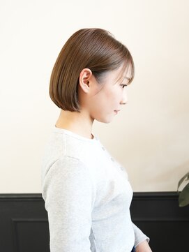 ログ(LOG) 大人ボブ◎ナチュラルブラウン◎高松
