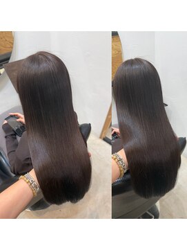 髪質改善トリートメントで艶髪