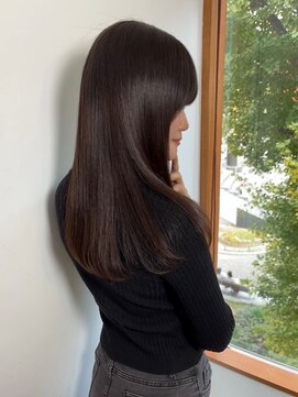 高濃度水素カラー/ノンダメージカラー/艶髪/髪質改善４