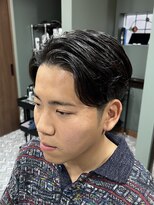 スタンドバーバー 柏(STAND BARBER)&nbsp;MEN’S HAIR/サーフカール/刈り上げセンターパート/柏/柏駅
