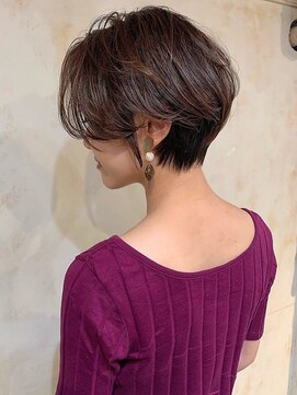 フリックヘアサロン 梅田茶屋町2号店(FLICK HAIR SALON) ショートヘア/イルミナカラー/白髪ぼかし