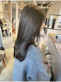 【東大阪布施】透明感ダークグレージュ