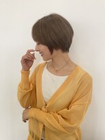 ハピネス 王寺店(Happiness)&nbsp;丸みショートベージュカラー　奈良王寺