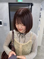 ウリ 横浜(uli) 【arin指名限定】ラベンダーカラー暖色ボブ★