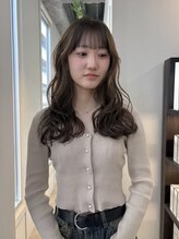 エムサロン 高崎あら町テラス(emusalon) 【茉雪】ブリーチなしダブルカラーでベージュ
