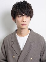 アース オーセンティック 関内店(EARTH Authentic) 無造作マッシュセンターパートメンズショートメンズパーマ